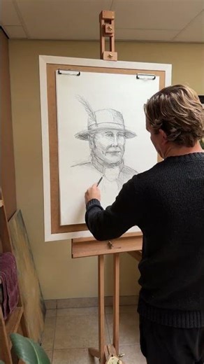 Feather in your cap #arttimelapse #art #pastelart #portrait #artwork #lifeisbutadream