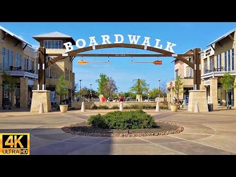 The Boardwalk at Towne Lake Walk - Cypress, Texas 4K