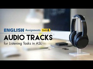 Track 10 | Listening Task for Practise | Exam Mate | English Assignments | Class 8