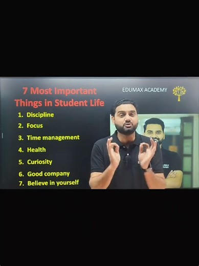 7 Most important things in student life. #strategies #consistency #discipline #needs #englishteacher