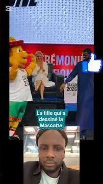 mascot joj Dakar 2026 #senegal #senegal #shorts #sonko