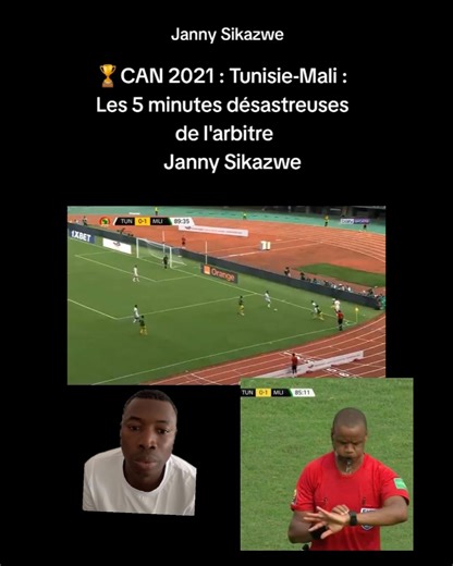 CAN 2021 Mali VS Tunisie l'arbitre siffle 85 minutes. C’était incroyable ⚽️⚽️ #CAN2021 #2025reels | Loketo TV