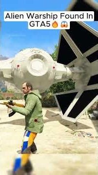 Alien Warship Found In GTA5🔥😱