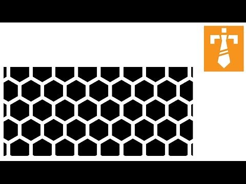 Illustrator Tutorials : Make a hexagon patterns