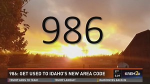 986: Get used to Idaho's new area code