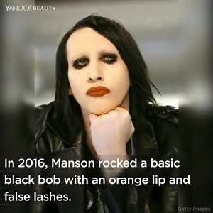 545K views · 133 reactions | Marilyn Manson's mad makeup evolution. | Yahoo Life | Facebook