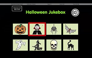 Download Halloween Jukebox for iPad FREE https://itunes.apple.com/gb/app/chooseit!-maker-3/id682571868 Use Share Code: BGVJWC | HelpKidzLearn