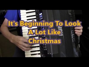 Korg digital accordion, It's Beginning To Look A Lot Like Christmas, Dale Mathis