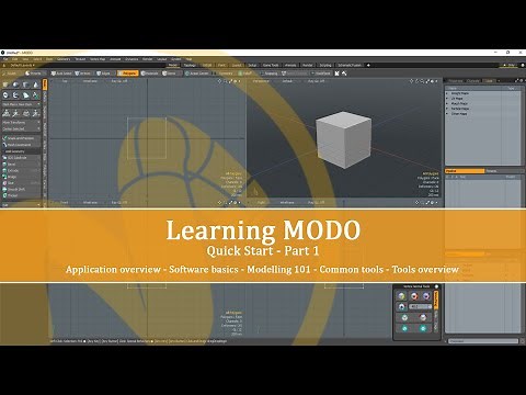 Learning Modo: Part 01 (The Basics & Modelling)