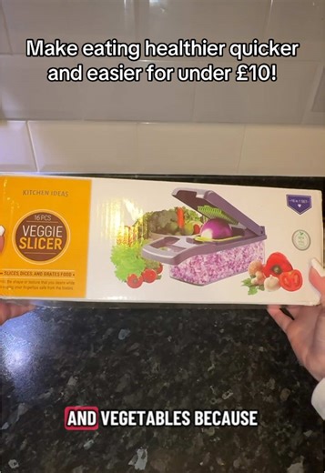 Make eating healthy quick and easy with this 16 in 1 food slicer/dicer and chopper! Helps you prepare vegetables, salads, even separate eggs 🥚 save time with this great kitchen gadget! #kitchengadget #foodpreparation #foodtok #tiktokmademebuyit #healthyeating