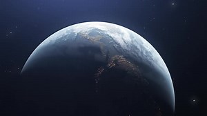 3D Model of Rotating Planet