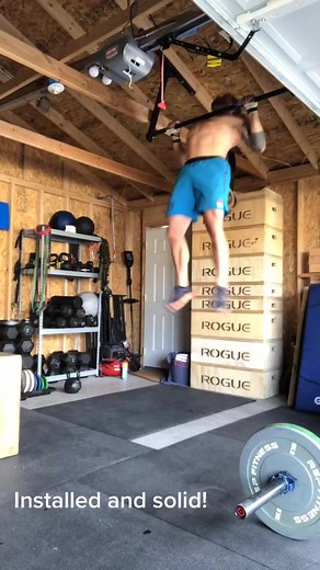 Installed!! #homegym #homeworkout #fitnessathome