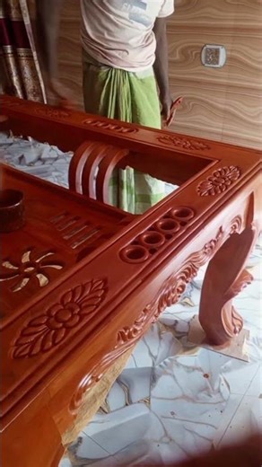 Dining Table Painting Process | Smooth Wood Finishing @FurnitureGlowBD