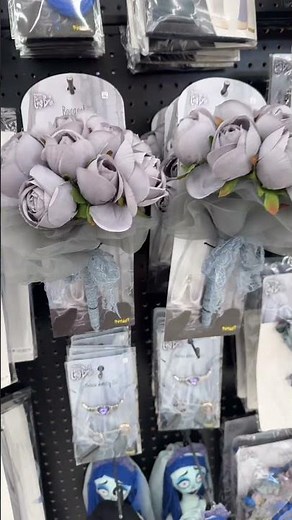 What tim Burton corpse bride costumes and merchandise are new at spirit Halloween for 2025