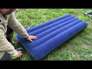 Reseña del colchón inflable Intex Dura Beam – Ideal para acampar