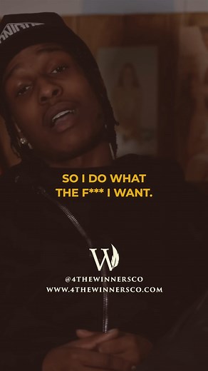 139K views · 4K reactions | At the end of the day, do what works for you #ASAPRocky 襁 | 4thewinners | Facebook