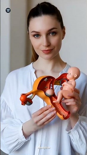 FEMALE REPRODUCTIVE SYSTEM! A Detailed 3D Anatomical Overview #humanbody #femalereproductivesystem