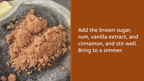 Walnut Bananas Foster Recipe