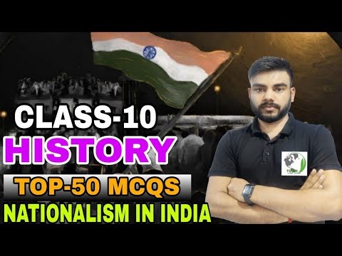 NATIONALISM IN INDIA MCQ | CLASS 10 HISTORY CHAPTER 2 NATIONALISM IN INDIA FULL CHAPTER MCQ|10TH SST