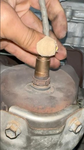 How To Clean Oxygen Sensor #shortvideo