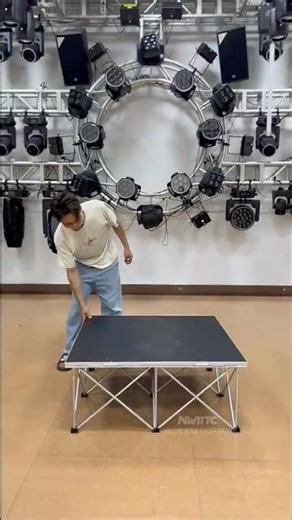 Set Up a Stage Anywhere with This Foldable Wonder