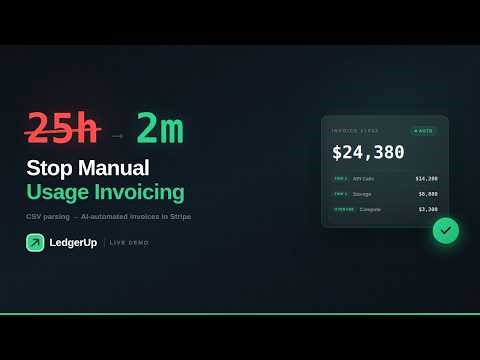 25 Hours of Invoice Work Done in 2 Minutes (AI Billing Demo)