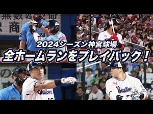 2024シーズン 神宮球場全選手ホームラン集