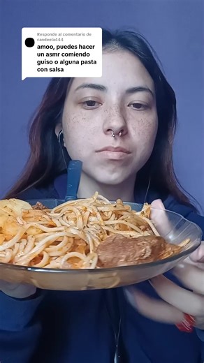 ASMR de Fideos con Salsa: Disfruta y Relájate