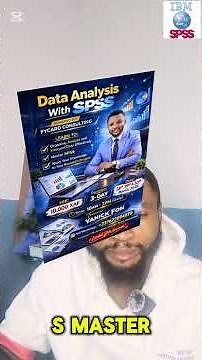 Analyse your own Data with SPSS #spss