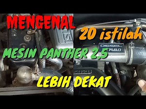 20 ISTILAH MESIN PANTHER 2.5