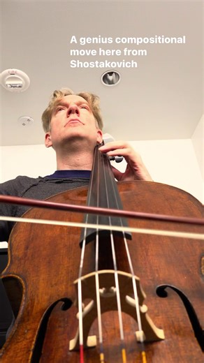 4.6K views · 618 reactions | A genius compositional move from Shostakovich, taking the material of the previous passage and speeding it up to double tempo. Simple, but super effective! | Johannes Moser | Facebook
