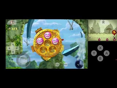 Rayman Origins (3ds Version) Gameplay on Citra