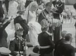 Grace Kelly and Prince Rainier's wedding in Monaco in 1956