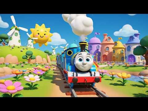 Tiny Train Whistles Choo Choo Choo | Kids Train Song & Nursery Rhymes