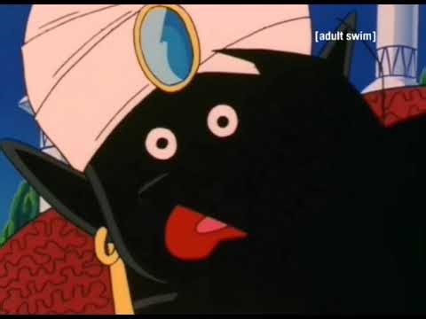 Gohan becomes really worried about piccolo but goku knocks gohan out