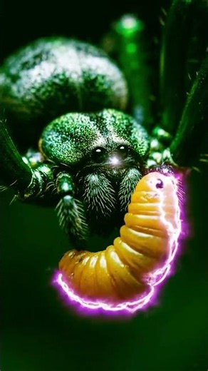 Zombie spider #wildlife #insects