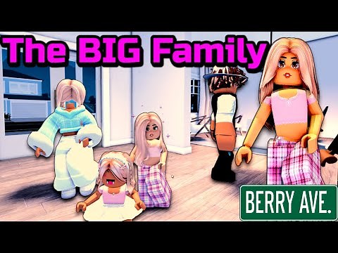 💗 The Big Family 💗 | Berry Avenue 🏠 Roleplay | Voice RP | Live Play