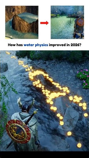 Water physics are insane in Crimson Desert 😧