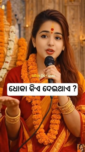 ଧୋକା କିଏ ଦେଇଥାଏ ?#odianitibani #nitibani #sadhubani #lifelesson #prabachana #odia #shorts