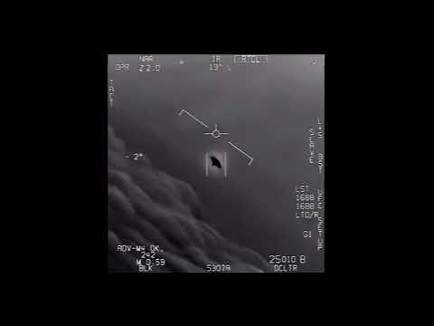 GIMBAL Video Pentagon Release 1080P AI Upscale (UAP/UFO Aerial Phenomena)