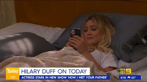 Hilary Duff was on TODAY and it was legend-wait for it..... DARY! Duff talks everything How I Met Your Father, a reboot of the iconic How I Met Your Mother. So, haaaaaaave you met Sophie? #9Today | TODAY
