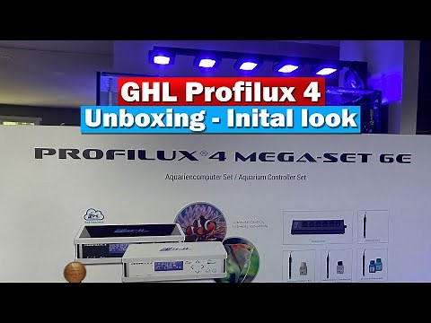 GHL Profilux P4 Mega-set Unboxing and First look
