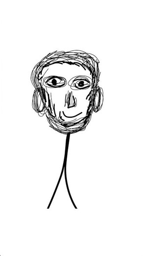 Funny Stick Figure Character Animation | Easy Doodle Art Drawing #shorts