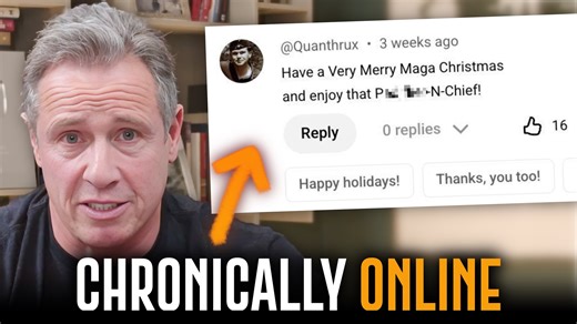 Join me as I take a step back this holiday season to talk about how nonstop political commentary and online arguments are spilling into Christmas gatherings — and why a little perspective matters more than winning the fight. Follow and subscribe to The Chris Cuomo Project on Apple Podcasts, Spotify, and YouTube for new episodes every Tuesday and Thursday: https://linktr.ee/cuomoproject Join Chris Ad-Free On Substack: http://thechriscuomoproject.substack.com | Chris Cuomo