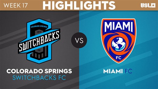 Made in Jamaica!  Goals from Deshane Beckford and Romario Williams propelled Switchbacks FC to a 2-0 win over Miami FC! #COSvMIA | bit.ly/3XxtEyU | USL Championship | Facebook