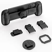 Full Bracket Attachment Bundle for Backbone One & Razer Kishi V2 Controller, Mount Dockable Stand, Adustable Kickstand, Magetic holder adapter MagSafe Compatable by Breed Gaming