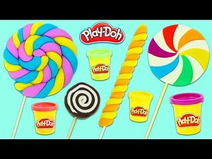 How to Make Play Doh Lollipops | Fun And Easy Art Project!