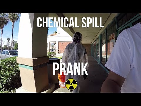 Chemical Spill & Dumping Prank!!