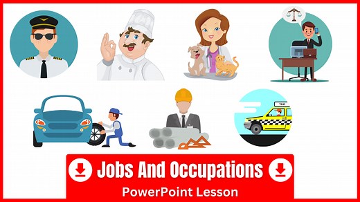 Jobs And Occupations PowerPoint – ESL Lesson For Beginners | Games4esl