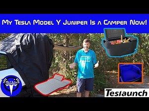 Ultimate Tesla Model Y Juniper Camping Setup 🏕️ | Full Tour + Must-Have Gear!